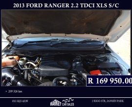 2013 Ford Ranger 2.2 Hi-Rider XLS