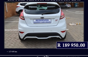 2015 FORD FIESTA ST 1.6 ECOBOOST GDTi