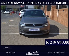 2021 Volkswagen Polo Vivo hatch 1.4 Comfortline